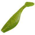 Swim Shad 4" - Chartreuse Gold Glitter
