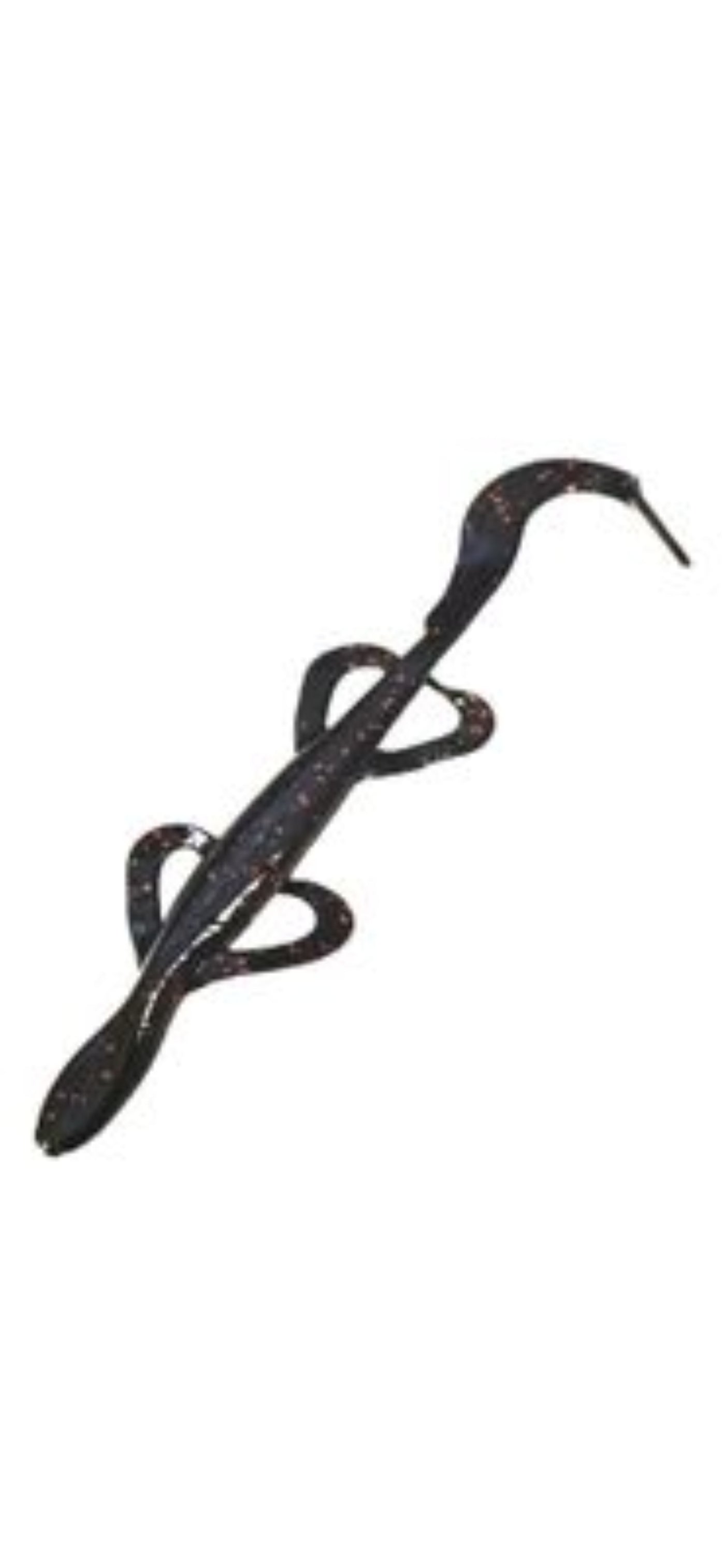 Lizard 5.5" - 8 Pack - Black Red Flake