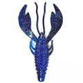 Claw Bug 4" - Black Blue Silver Flake