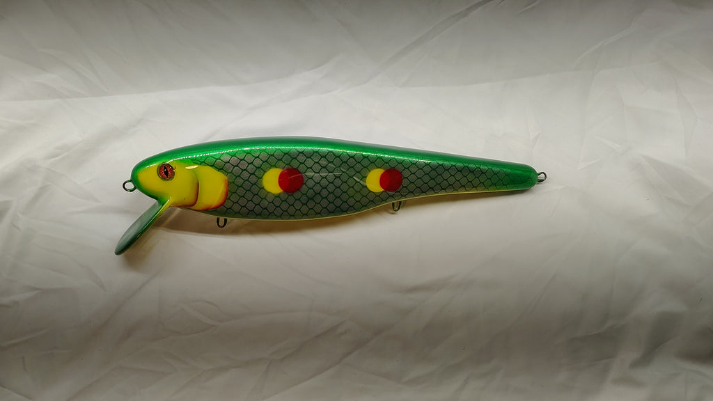 St. Lawrence Leviathan – 16” Deep Trolling Muskie Lure (St. Lawrence Frog)