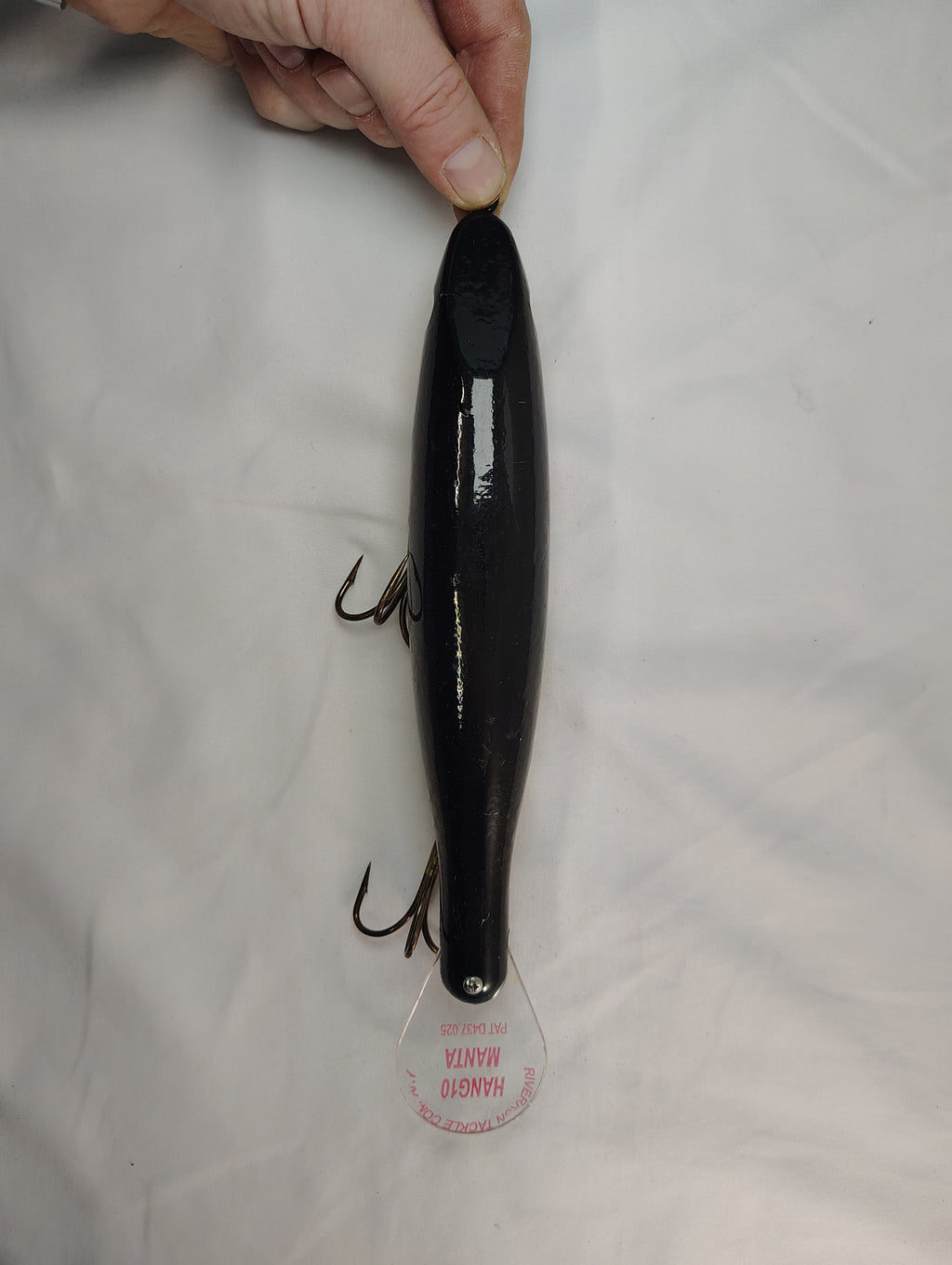 River Run Hang 10 Manta 10 inch Black Perch