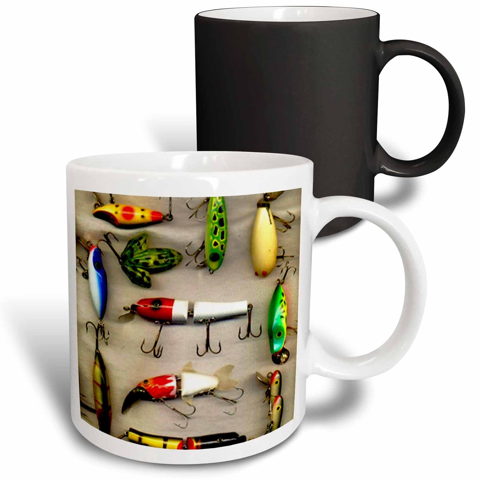 3dRose Fishing - Old Lures Fishing - Mugs (mug_987)