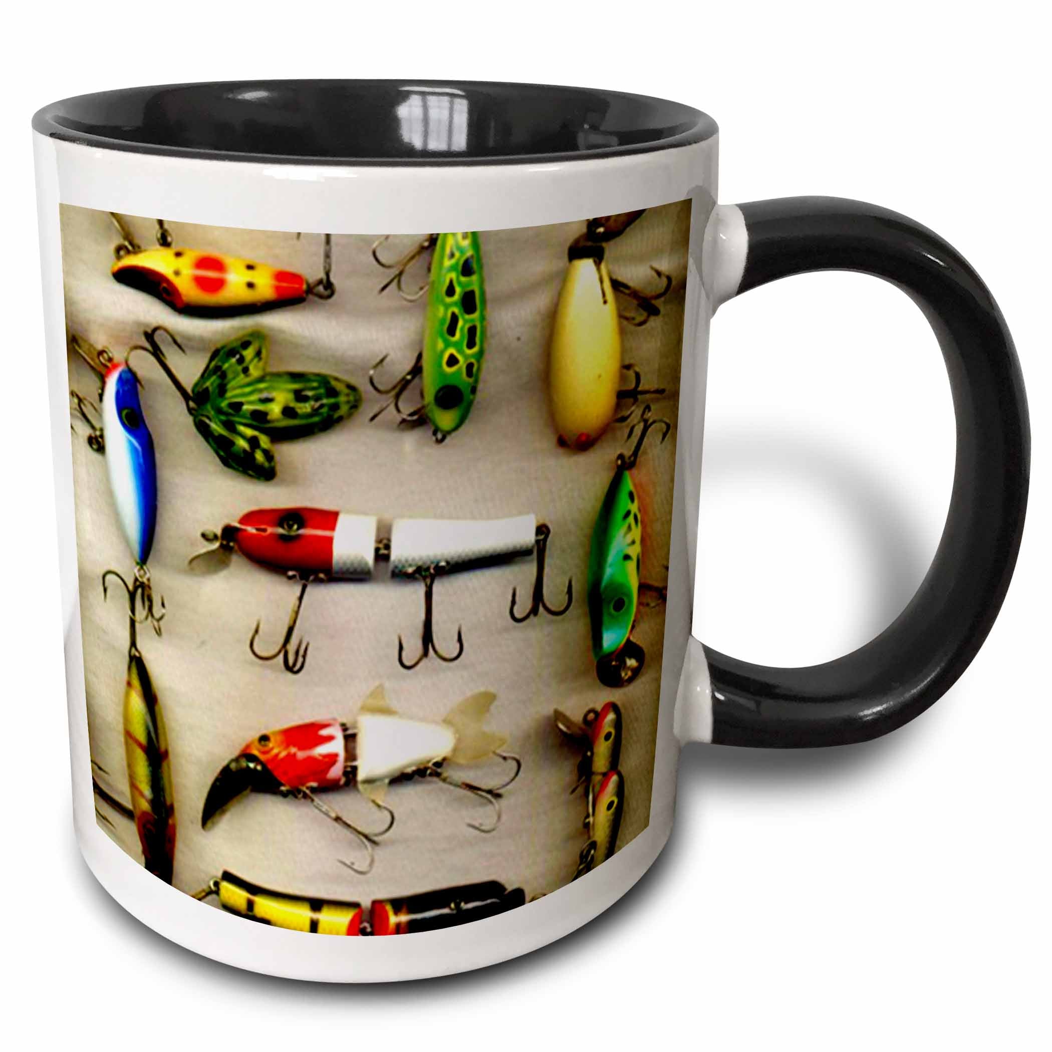 3dRose Fishing - Old Lures Fishing - Mugs (mug_987)