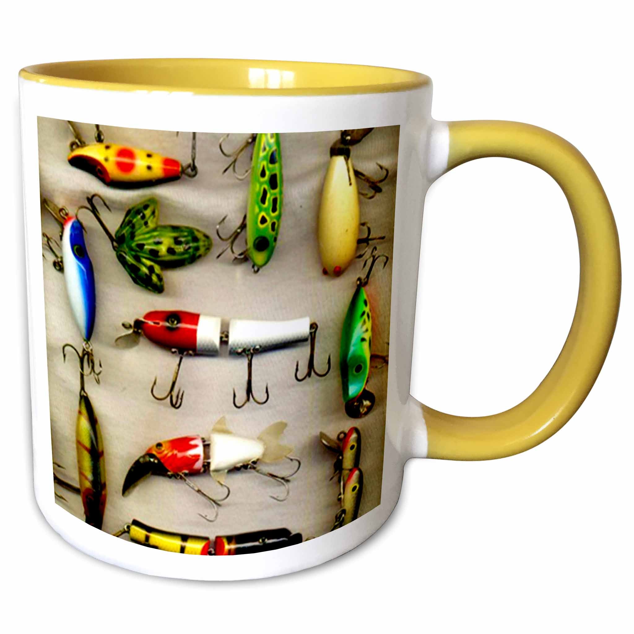 3dRose Fishing - Old Lures Fishing - Mugs (mug_987)