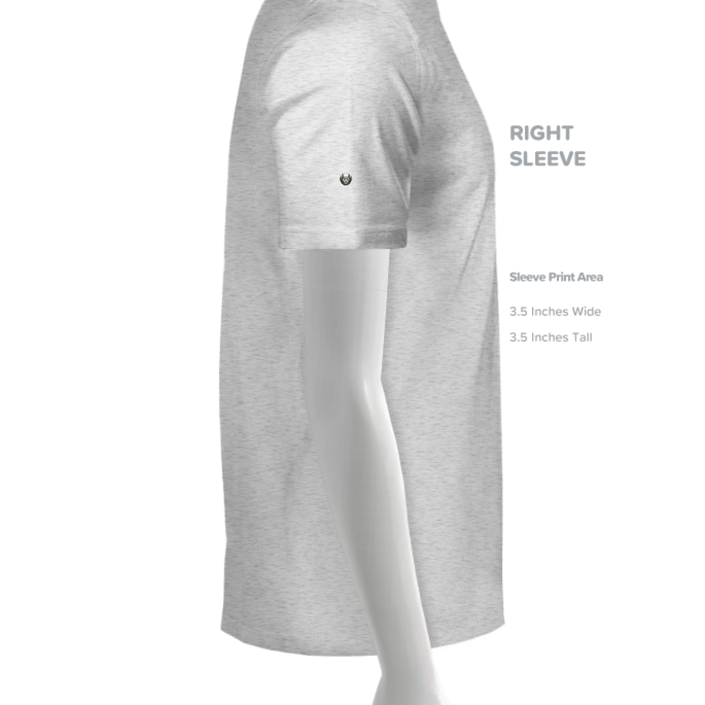 HEATHER WHITE - SLEEVE_RIGHT